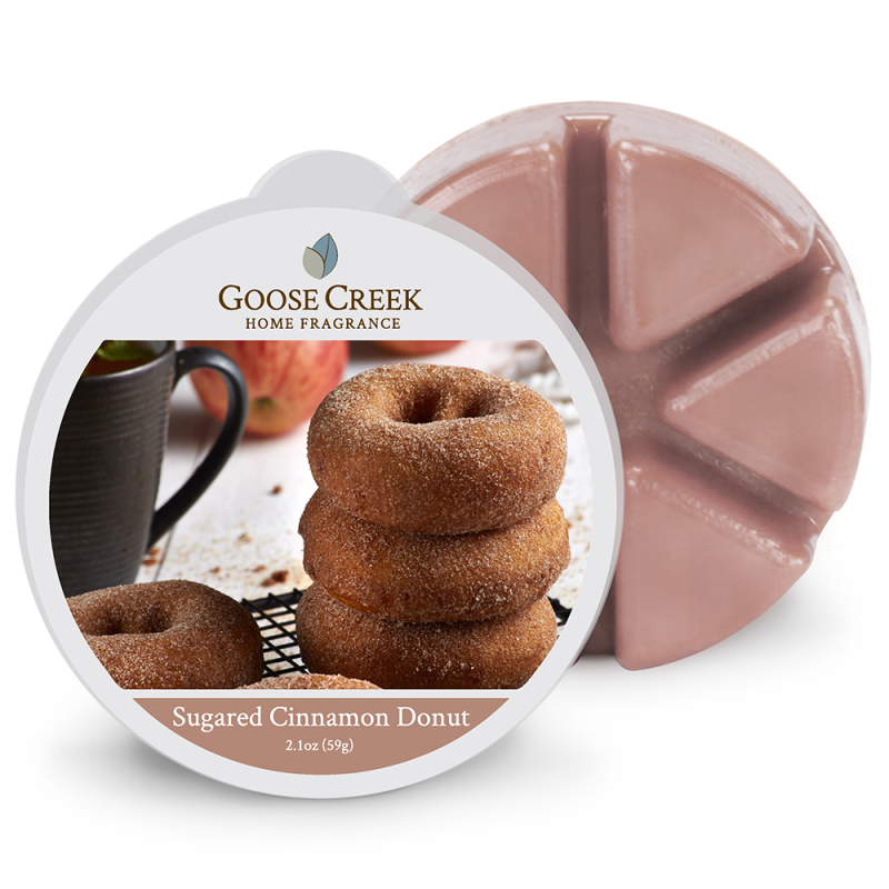 Donuts aux Sucre de Canelle / Sugared Cinnamon Donut - bougies cade...