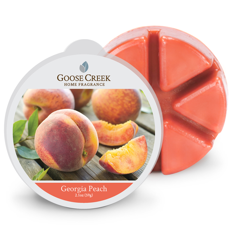 Pêche / Georgia Peach - bougies cadeaux soins du corps