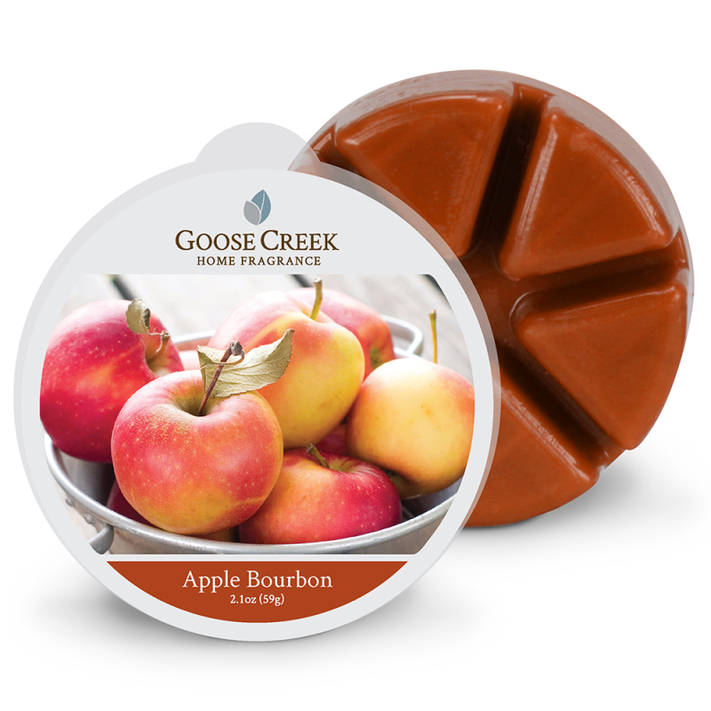 Pomme Bourbon / Apple Bourbon - bougies cadeaux soins du corps