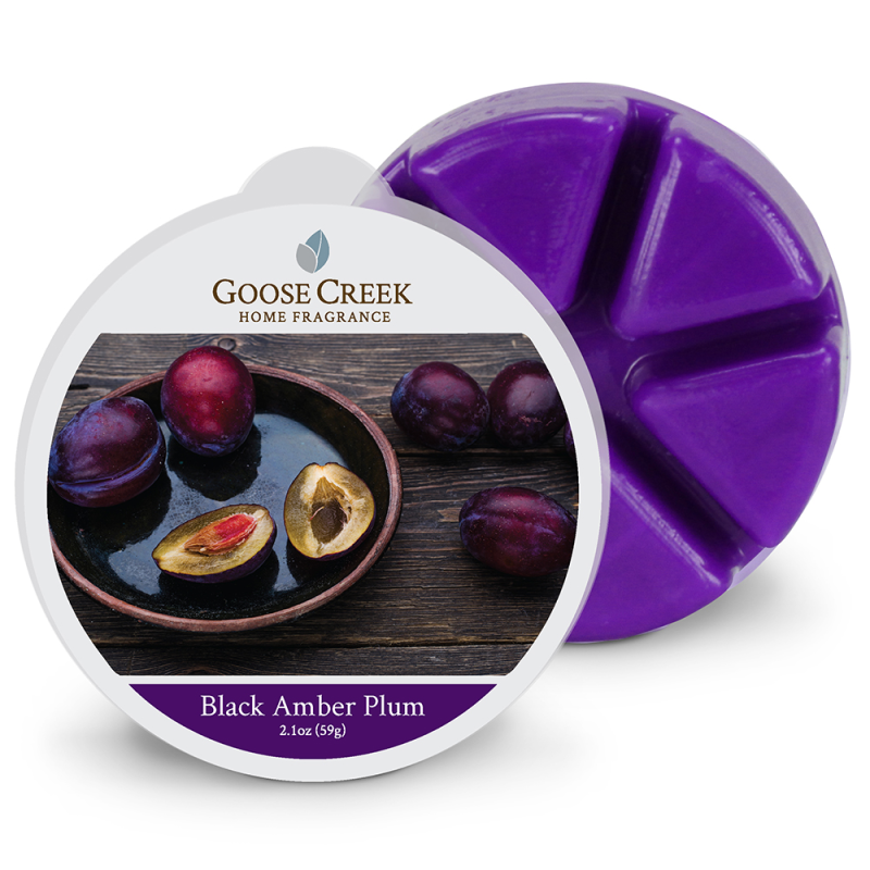 Prune Noire / Black Amber Plum - bougies cadeaux soins du corps