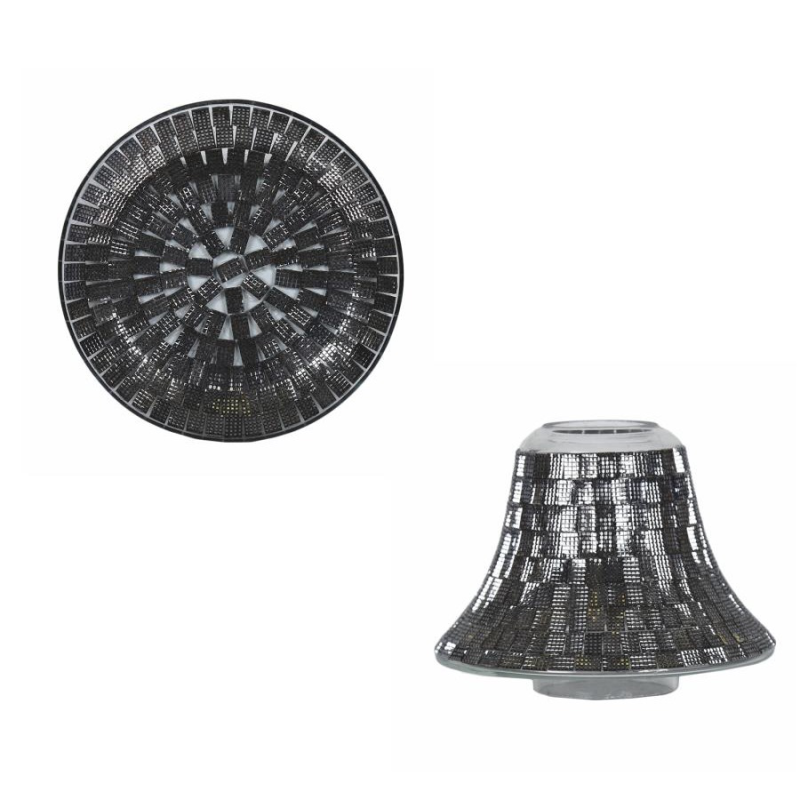 Mosaïque - Carreaux Argentés - bougies cadeaux soins du corps