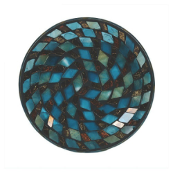 Mosaïque - Tricot métallisé - bougies cadeaux soins du corps