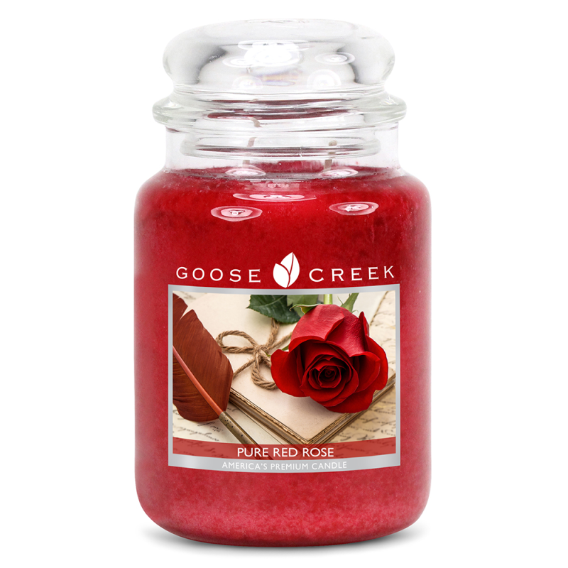 Rose Rouge / Pure Rose - bougies cadeaux soins du corps
