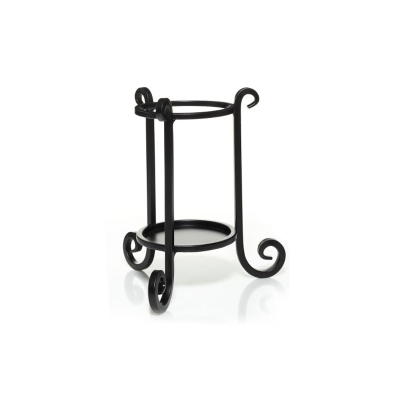 Métal Noir - Support L - bougies cadeaux soins du corps