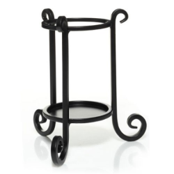 Métal Noir - Support M - bougies cadeaux soins du corps