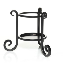 Métal Noir - Support P - bougies cadeaux soins du corps