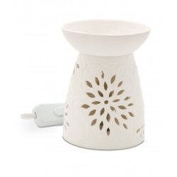 Blanc Floral Electrique - bougies cadeaux soins du corps