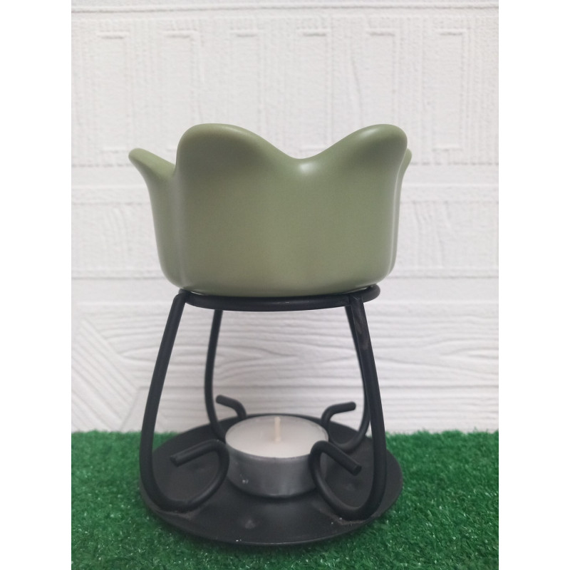 Fleur - Vert Pairie - bougies cadeaux soins du corps