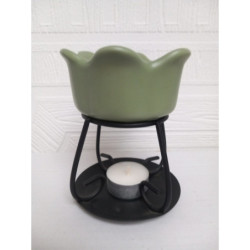 Fleur - Vert Pairie - bougies cadeaux soins du corps