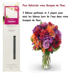 Champagne Rose - bougies cadeaux soins du corps