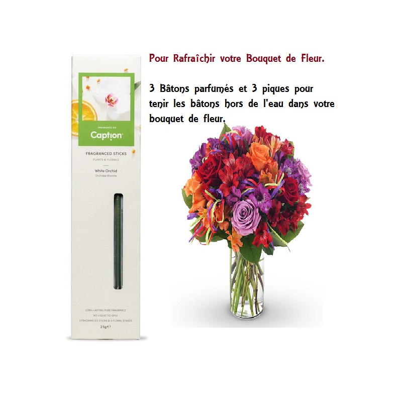 Orchidée Blanche (White Orchid) - bougies cadeaux soins du corps