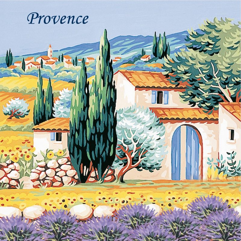 Lavande (Provence 2 ) - bougies cadeaux soins du corps