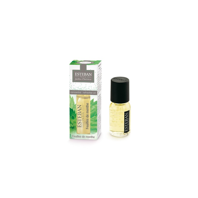 Feuilles de menthe - bougies cadeaux soins du corps