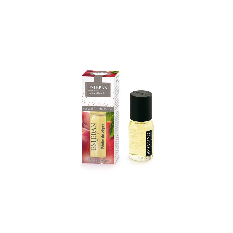 Pêche de vigne - bougies cadeaux soins du corps
