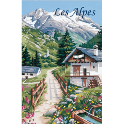 Les Alpes - bougies cadeaux soins du corps