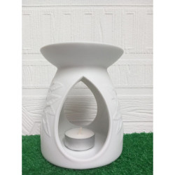 Brûle Parfum Blanc Vigne  Cire Fondante  bougie chauffe plat