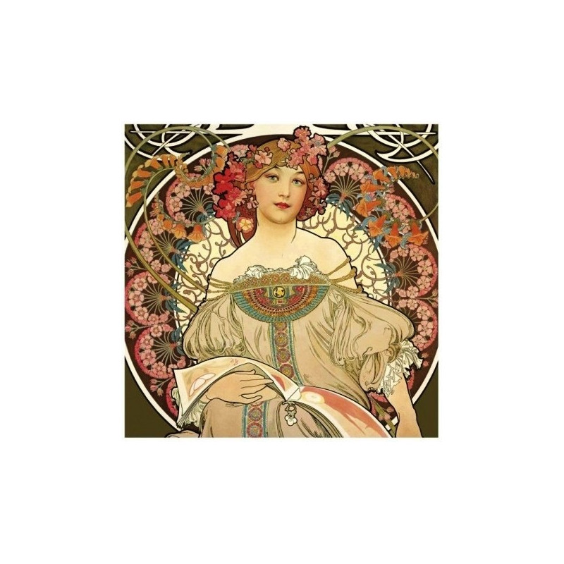 Iris - Riverie Alfons Mucha