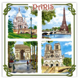 Rose - Les Monuments de Paris