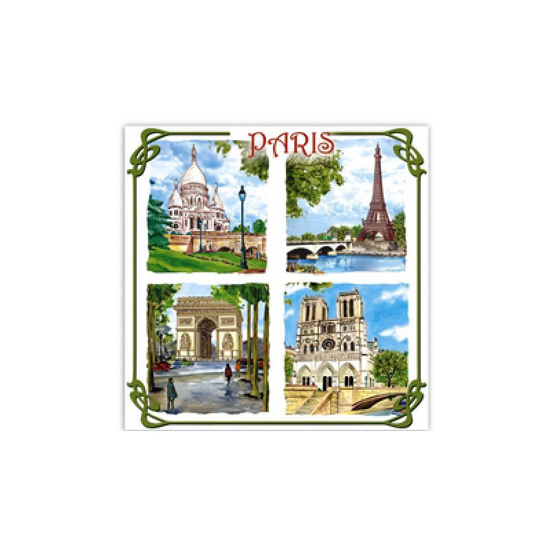 Rose - Les Monuments de Paris