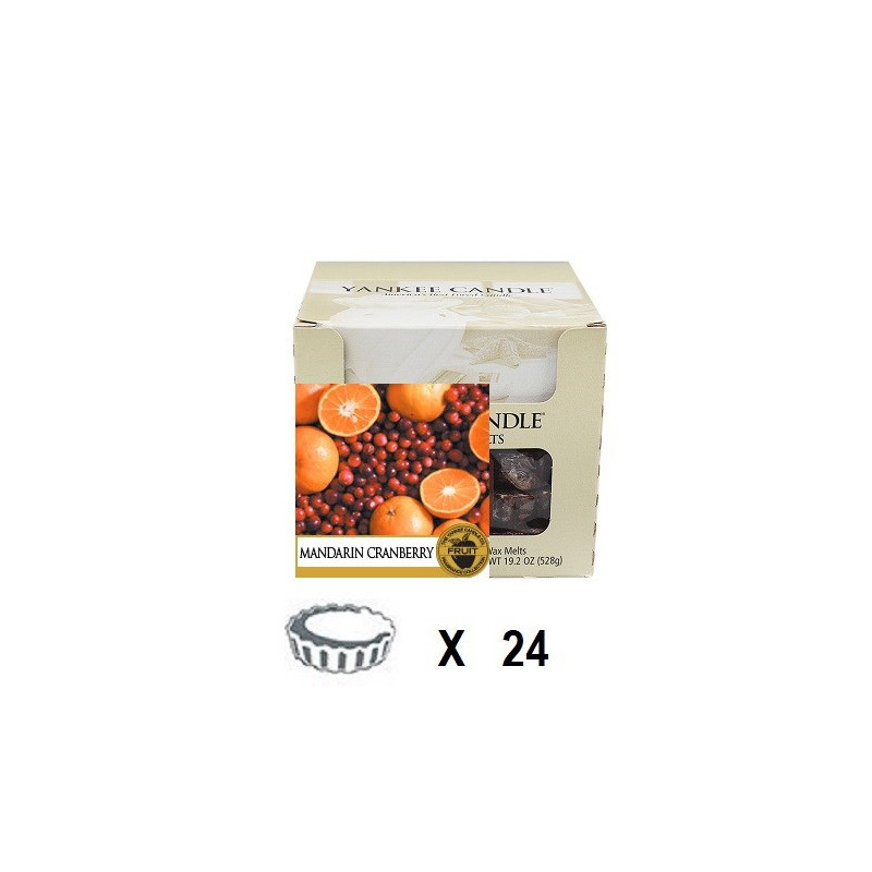 Mandarine et Canneberge  x 24
