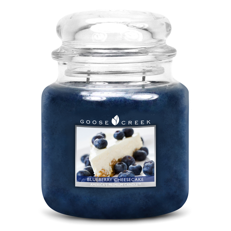 Cheesecake aux Myrtiles / Blueberry Cheesecake - bougies cadeaux so...