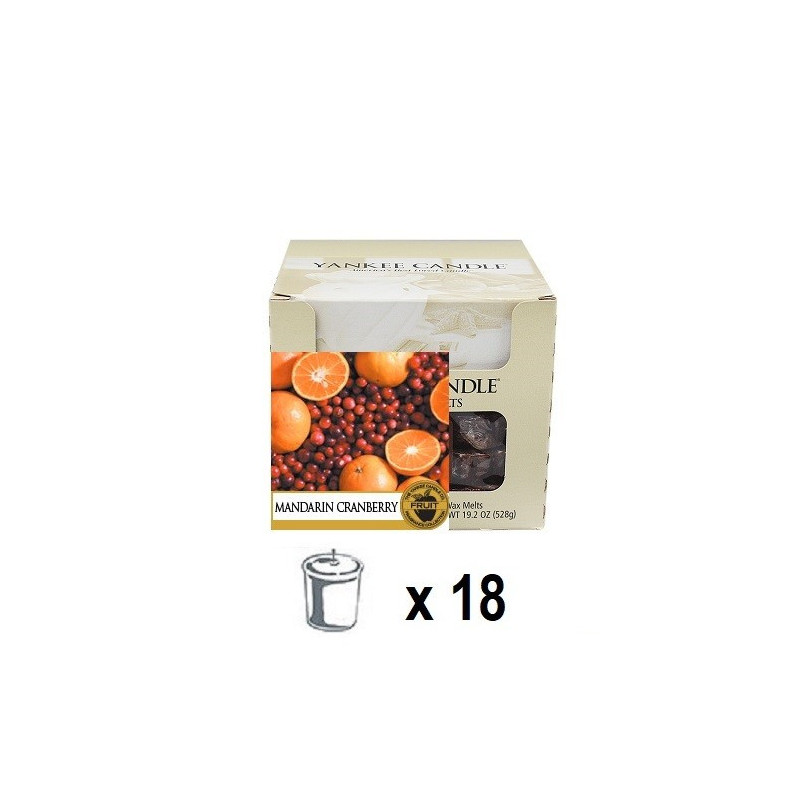 Mandarine et Canneberge (Mandarin Cranberry) x 18