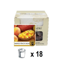 Mangue et Pêche Salsa (Mango Peach Salsa) x 18