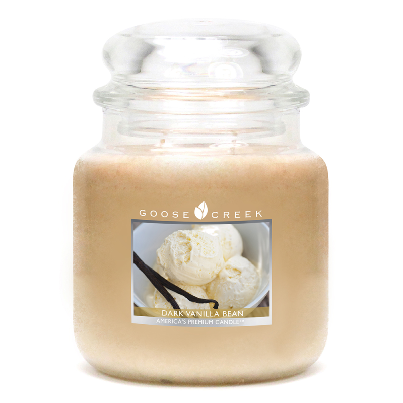 Crème Vanille / Dark Vanilla Bean - bougies cadeaux soins du corps