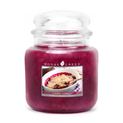 Crumble aux Cerises / Cherry Cobbler - bougies cadeaux soins du corps