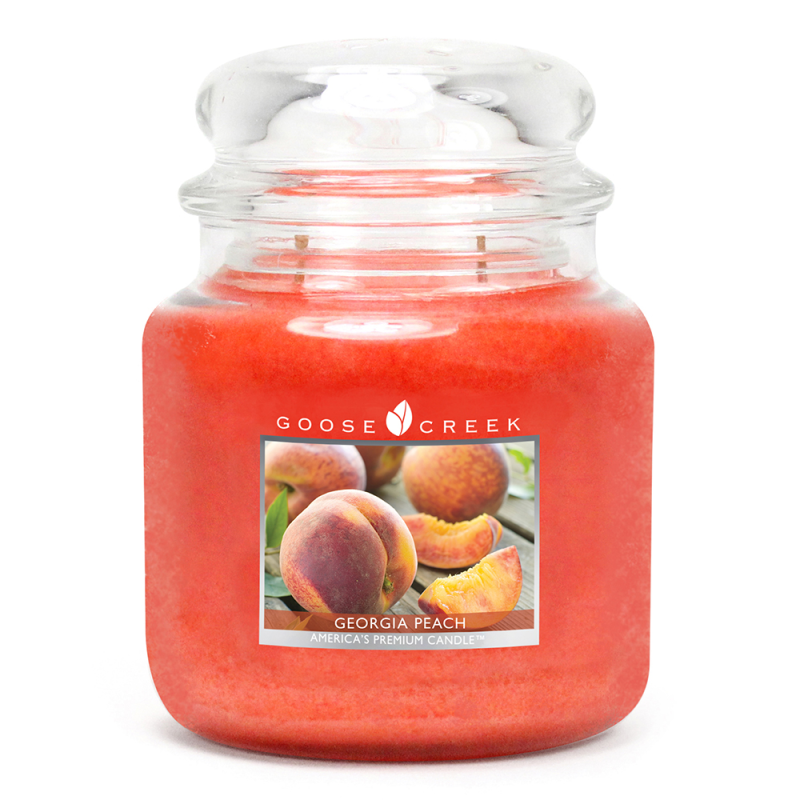 Pêche / Georgia Peach - bougies cadeaux soins du corps