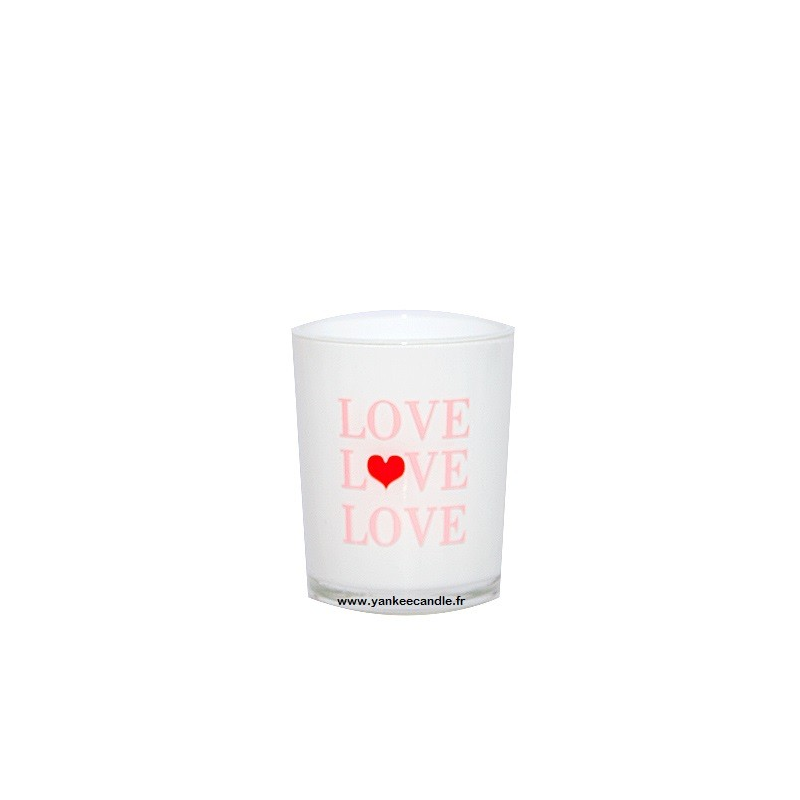 Love - Amour - bougies cadeaux soins du corps