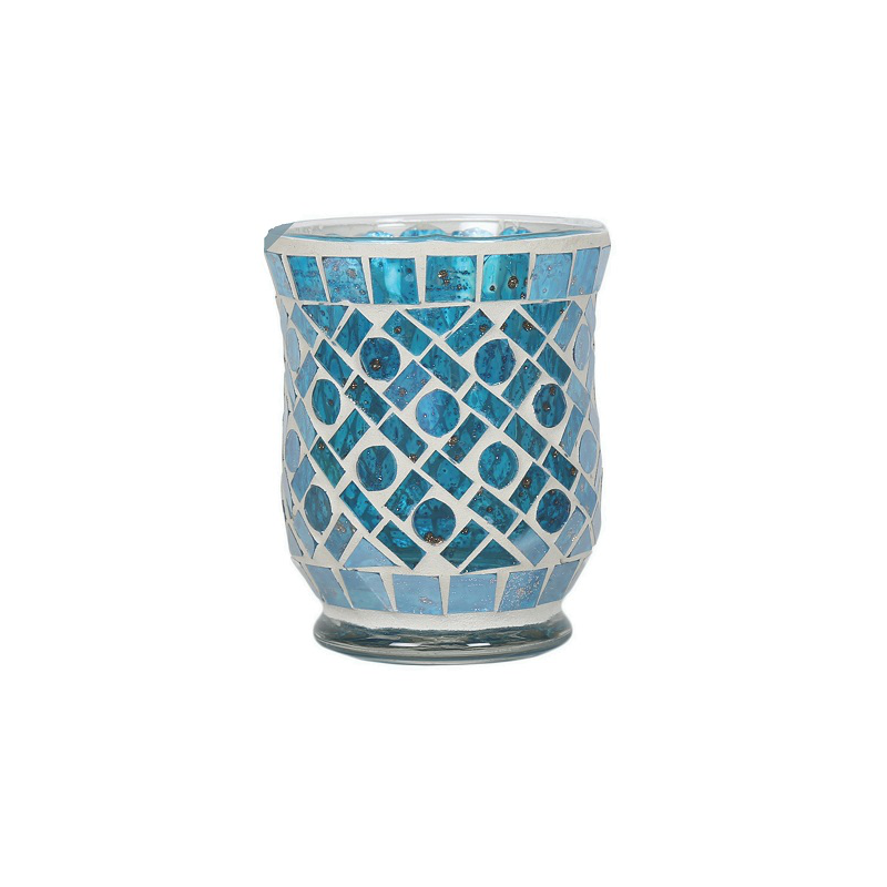 Mosaïque Bleu - bougies cadeaux soins du corps