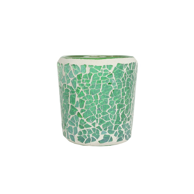 Mosaïque Vert - bougies cadeaux soins du corps