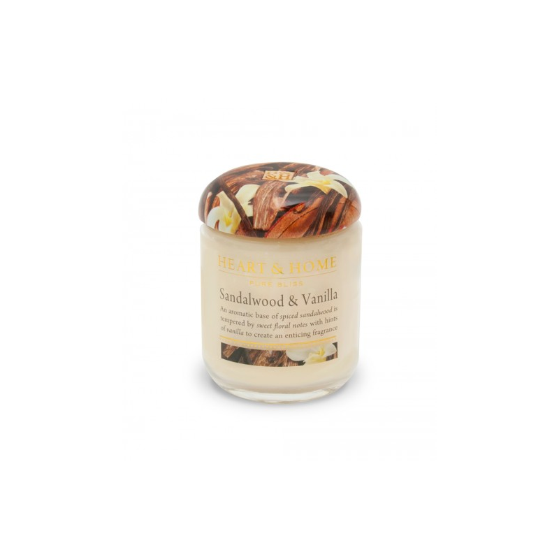 Bois de Santal et Vanille - bougies cadeaux soins du corps
