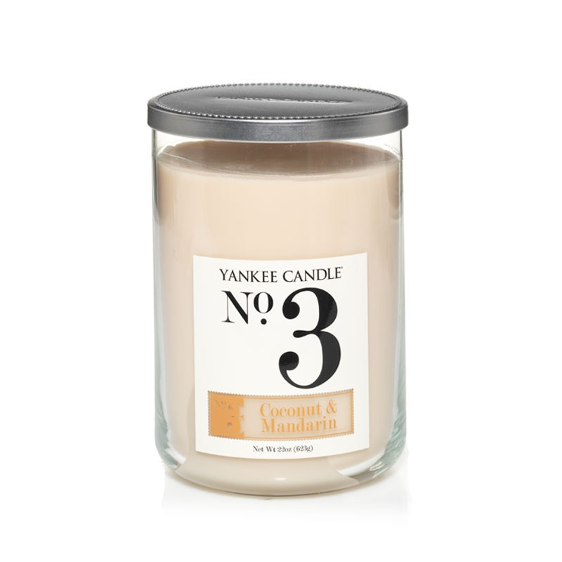 Mandarine et Noix de Coco - N°3  (Coconut & Mandarine)- bougies cade...