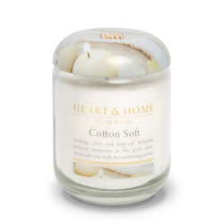 Fleur de Coton (Cotton soft) - bougies cadeaux soins du corps