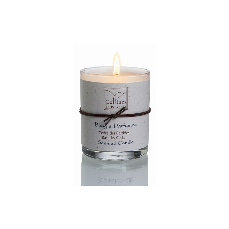 Cèdre des Bastides - bougies cadeaux soins du corps