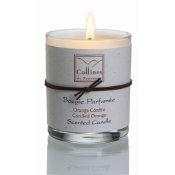 Orange confite - bougies cadeaux soins du corps