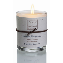 Tendre Violette - bougies cadeaux soins du corps