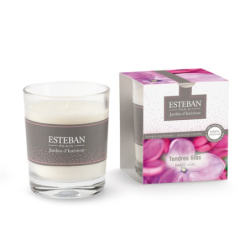 Tendres lilas - bougies cadeaux soins du corps