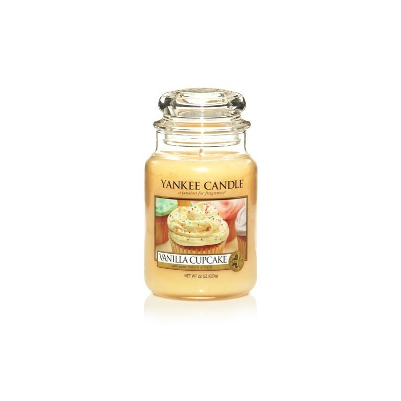 Gâteau a la Vanille (Vanilla Cupcake) - bougies cadeaux soins du corps