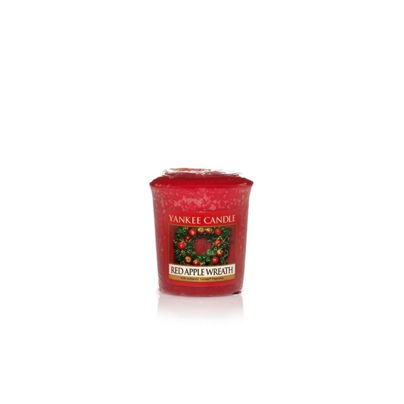 Couronne de Pommes Rouges (Red Apple Wreath) - bougies cadeaux soin...