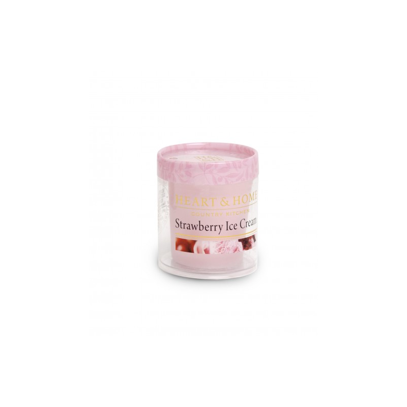 Délice de Fraise - bougies cadeaux soins du corps