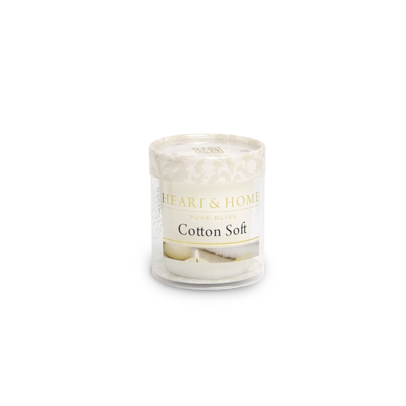 Fleur de Coton (Cotton soft) - bougies cadeaux soins du corps