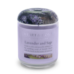 Lavande et Sauge (Lavender and Sage) - bougies cadeaux soins du corps