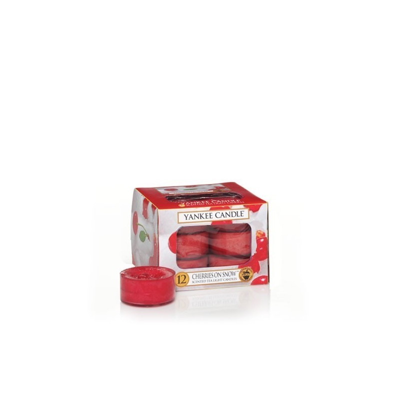 Cerises Glacées (Cherries on Snow) - bougies cadeaux soins du corps