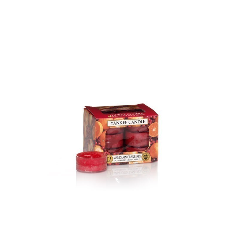 Mandarine et Canneberge (Mandarin Cranberry) - bougies cadeaux soin...