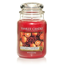 Mandarine et Canneberge (Mandarin Cranberry) - bougies cadeaux soin...
