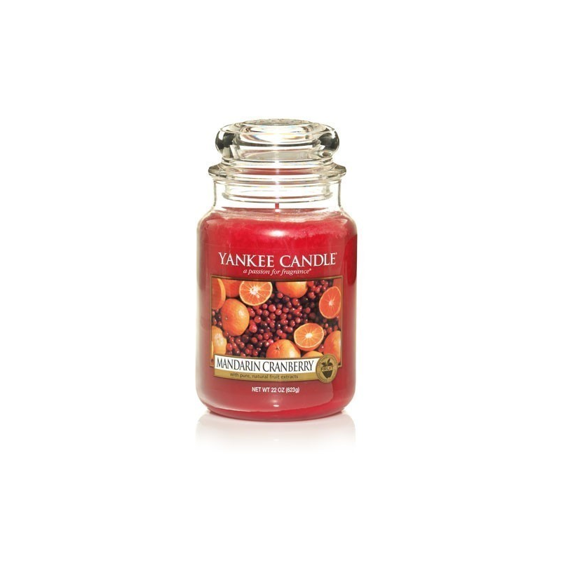 Mandarine et Canneberge (Mandarin Cranberry) - bougies cadeaux soin...