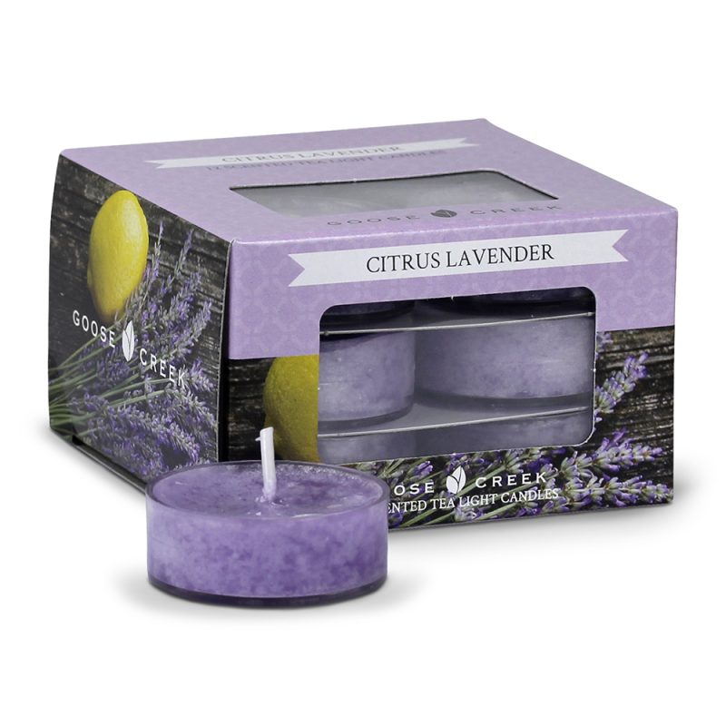 Citron Lavande / Lemon Lavender - bougies cadeaux soins du corps